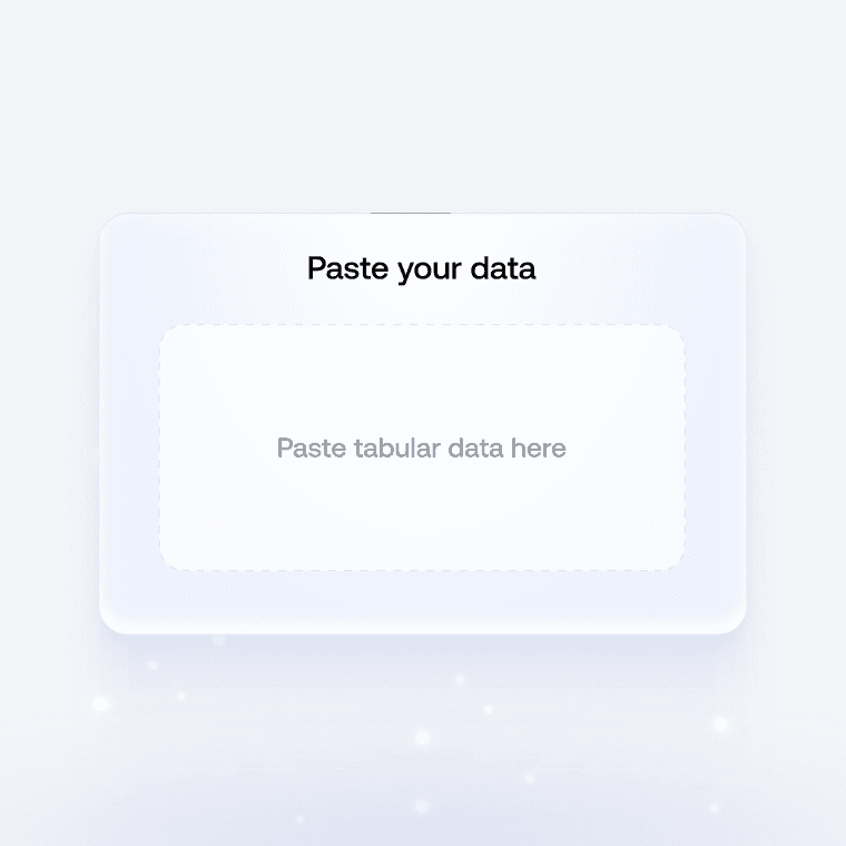 Generate graphs from tables